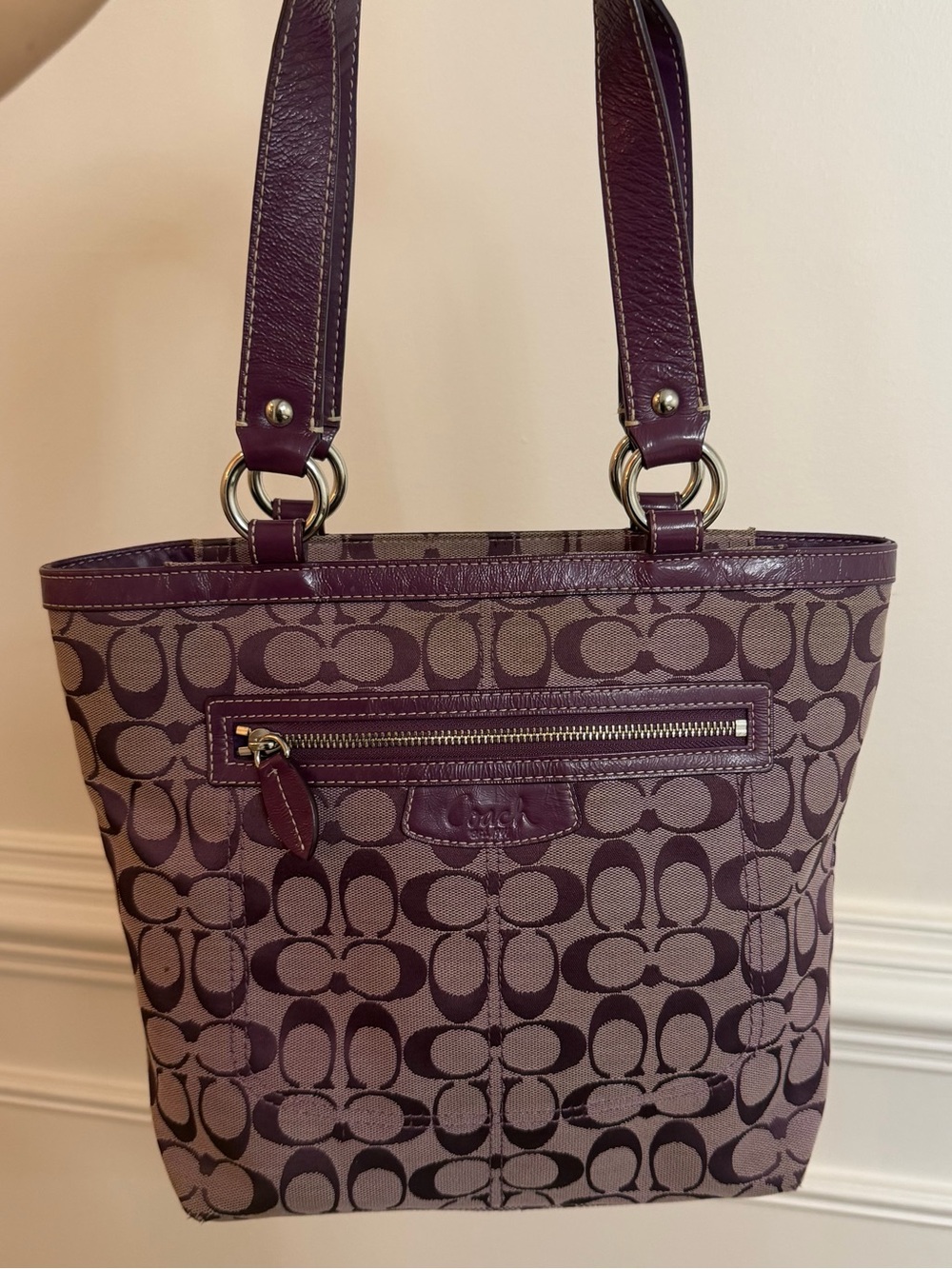 Coach Penelope Signature Lunch Tote